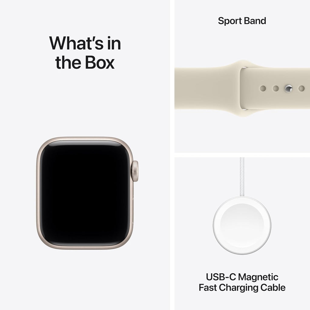 Apple Watch SE 3 GPS + Cellular 1.575 in Smartwatch con AppleCare+...