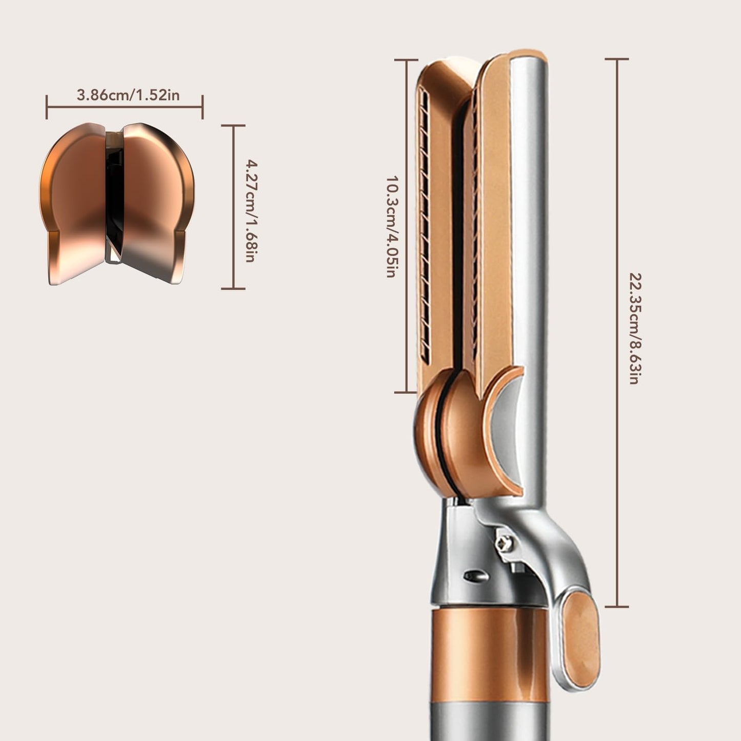 SAZIKA Accesorio de flujo de aire para Dyson Airwrap Styler, acceso...