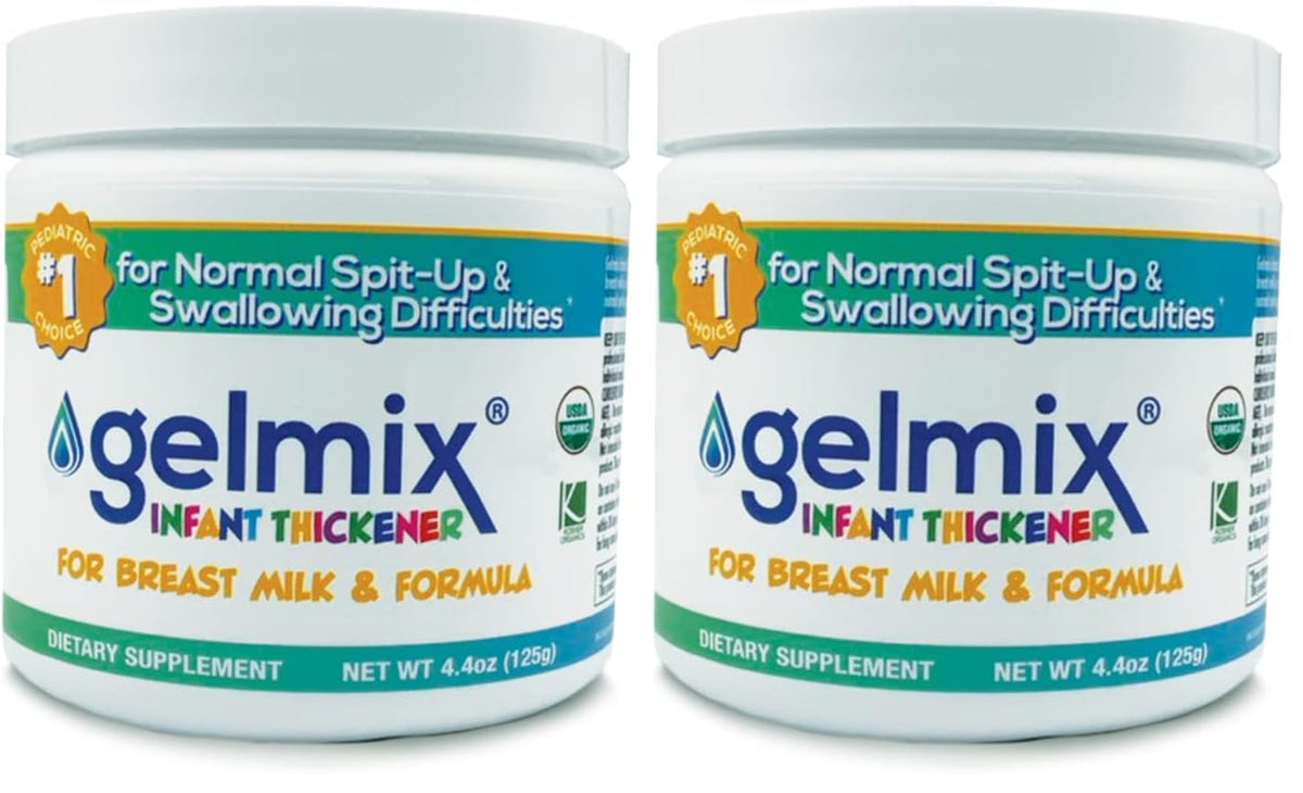 Gelmix Espesante infantil para leche materna y fórmula, tarro de 4....