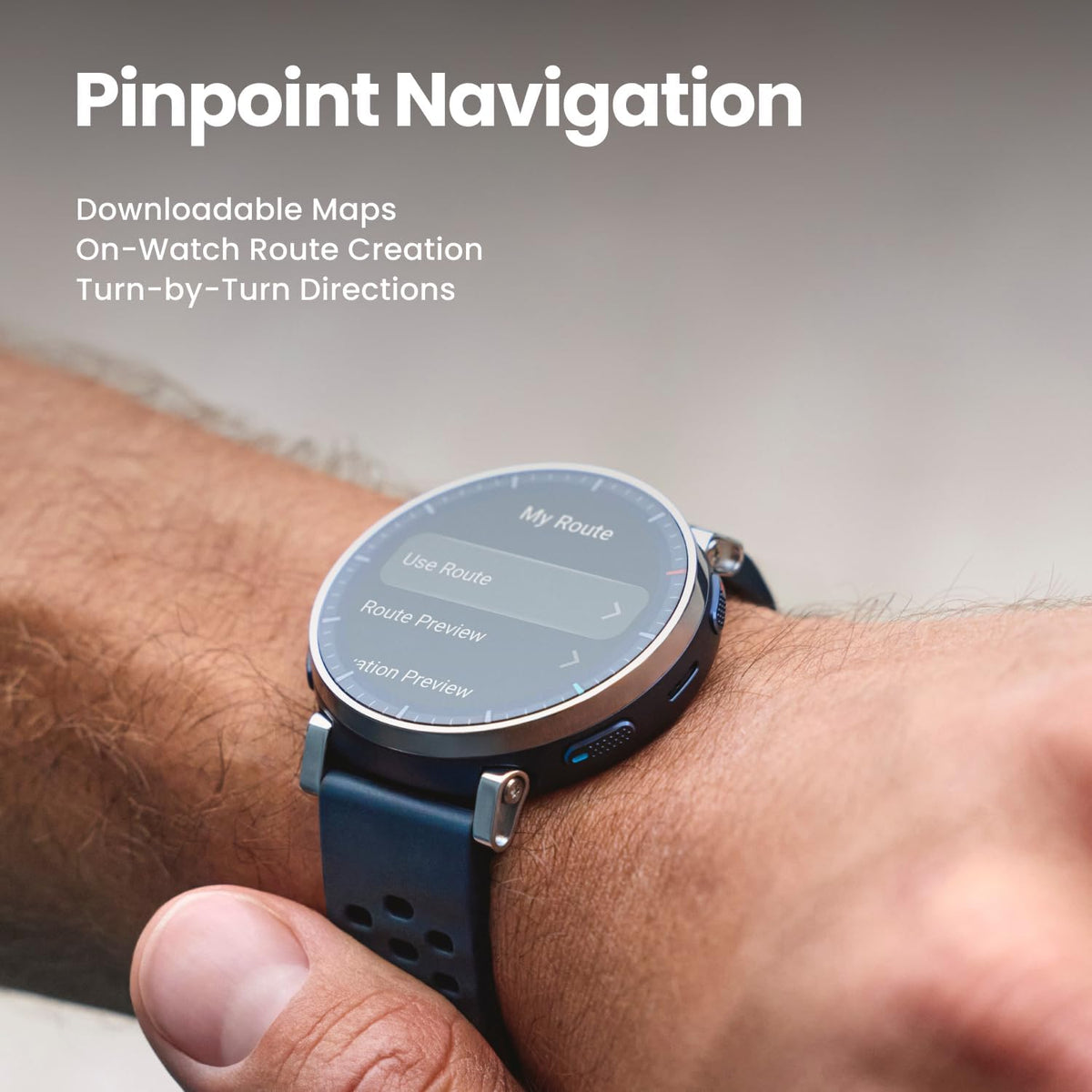 Amazfit Reloj inteligente Active 3, cristal de zafiro AMOLED de 1.3...