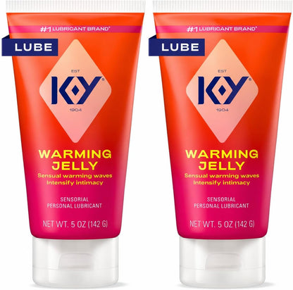K-Y Warming Jelly Fórmula a base de glicerina de 5 onzas líquidas....