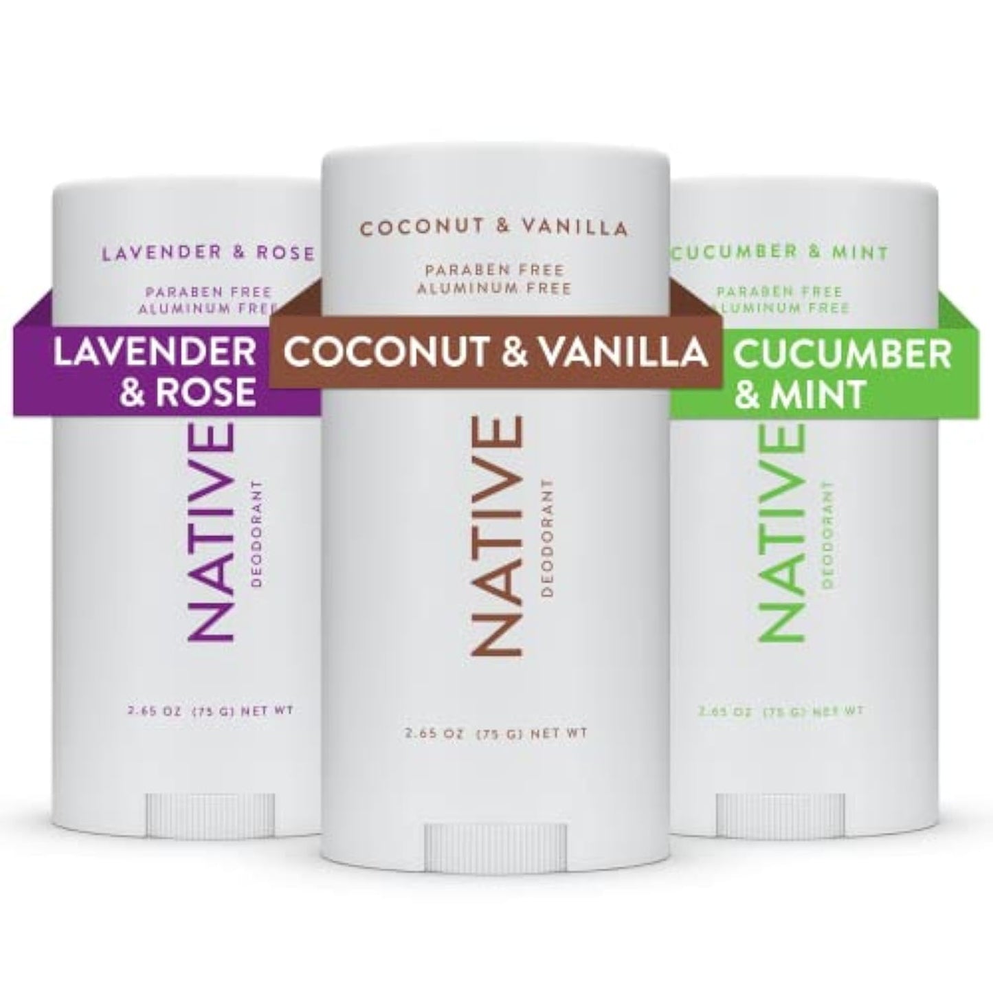 Native El desodorante contiene ingredientes derivados de forma natu...
