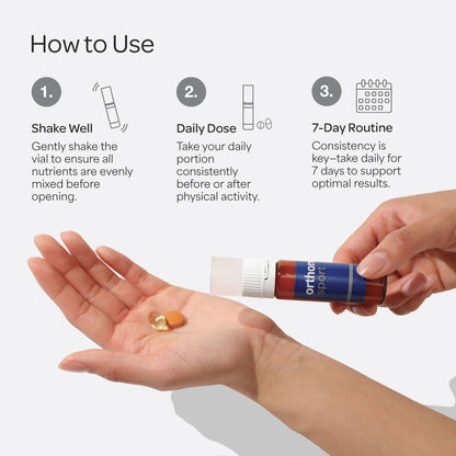 Orthomol Suplemento nutricional deportivo con vitaminas A, C, D y E...