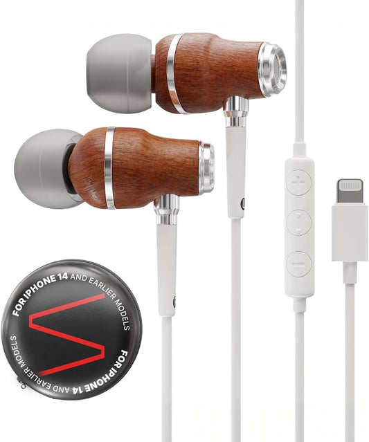 Symphonized Auriculares para iPhone, sonido de graves profundos con...