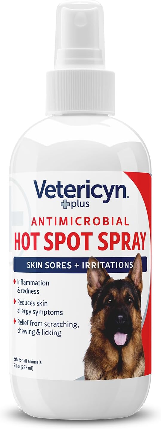 Vetericyn Spray Plus Hot Spot para las llagas e irritaciones de la...