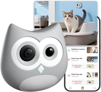 SiiPet Cámara de caja de arena: monitoreo de la salud del gato con...