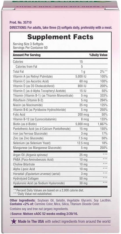 Nature's Bounty Optimal Solutions - Cápsulas blandas extra fuer...