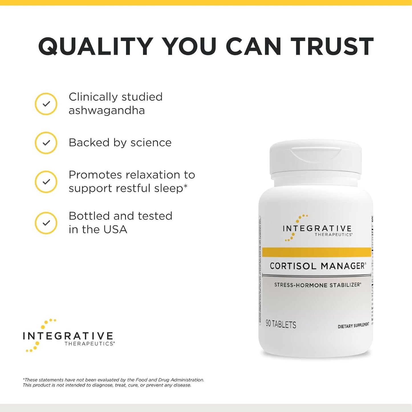 Integrative Therapeutics Regulador de cortisol estabilizador de hor...