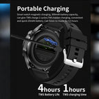 Desong Reloj inteligente con auriculares, relojes inteligentes TWS...