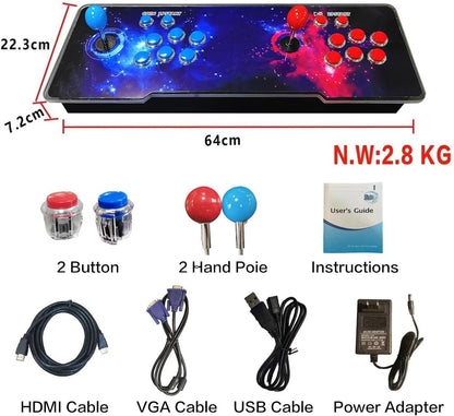 FHYRGF [32000 en 1 78S Pandora Box Arcade Game Console Compatible c...