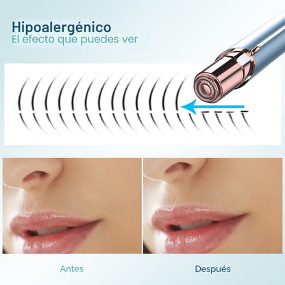 innobeaut Depilación facial para mujeres, removedor de vello facial...