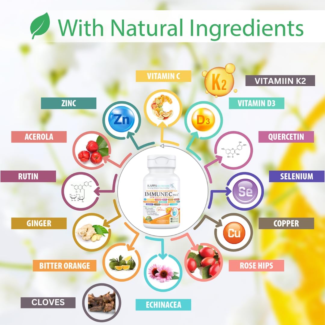 Quercetina 1.000 mg, Vitamina C 1.000 mg, Zinc 50 mg, Vitamina D3 5...