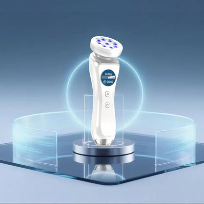 Masajeador de belleza 5 en 1 para cara y cuello, masajeador facial...
