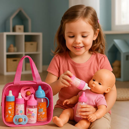 fash n kolor My Sweet Baby Muñeca que Desaparece Juego de Alimentac...