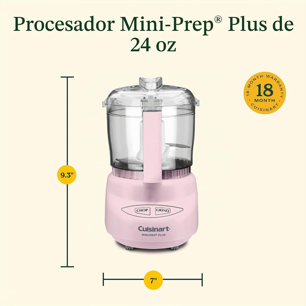 Cuisinart DLC-2ABC Mini Prep Plus - Procesador de alimentos, Nuevo