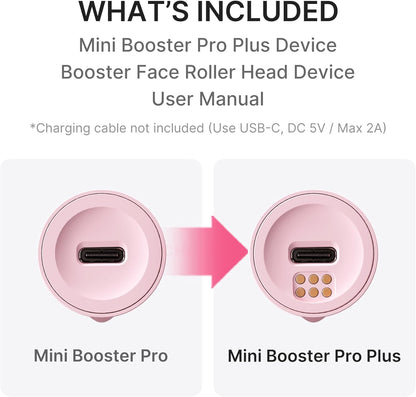 medicube Mini Booster Pro Plus - Juego de dispositivos de rodillo f...