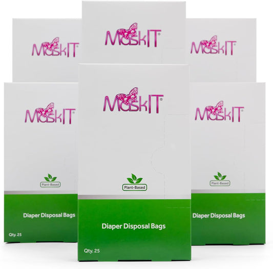 MaskIT Bolsas de eliminación de pañales | Elimina el olor con nuest...