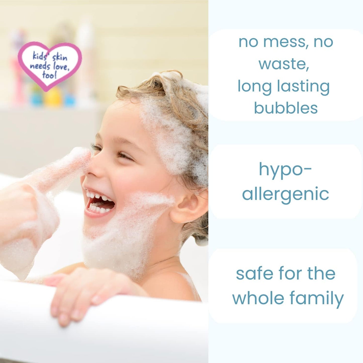 TruKid Bubble Podz - Baño de burbujas para niños, niños pequeños y...