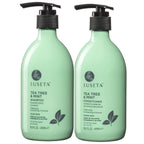Luseta Tea Tree Mint Champú y acondicionador para limpieza del cabe...