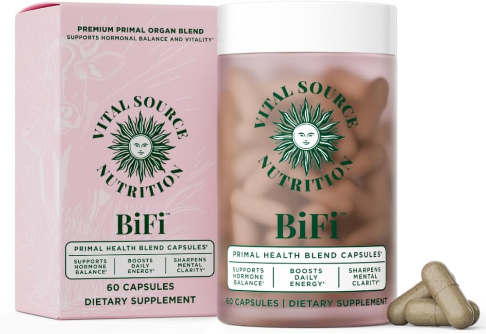 Vital Source Nutrition - Cápsulas BiFi - Mezcla Premium de Órganos...