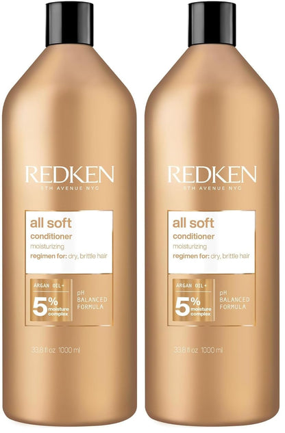 Redken All Soft Conditioner - Moisturizes &amp; Hydrates Dry, Britt...
