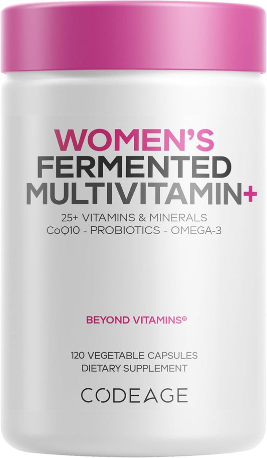 Codeage Multivitamínico diario para mujeres, más de 25 vitaminas y...