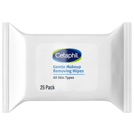 Cetaphil Toallitas Faciales Suaves para Eliminar el Maquillaje, Toa...