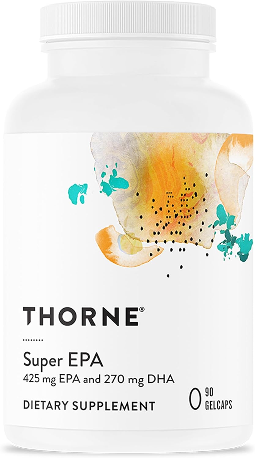 THORNE - Súper EPA - Suplemento de ácidos grasos omega-3 EPA 425mg...