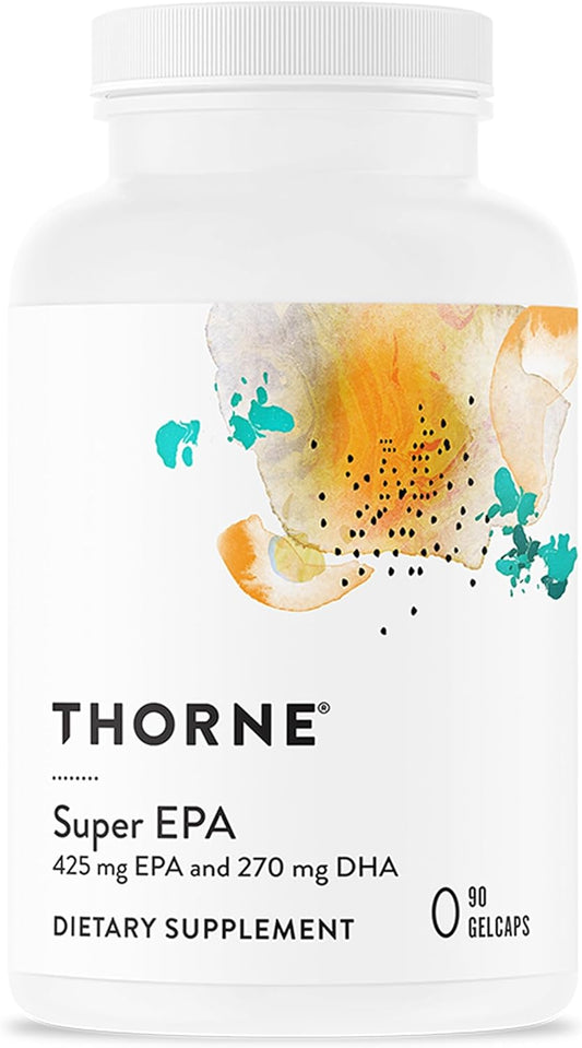 THORNE - Súper EPA - Suplemento de ácidos grasos omega-3 EPA 425mg...