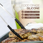 Juego de utensilios de cocina - Utensilios de cocina de silicona -...