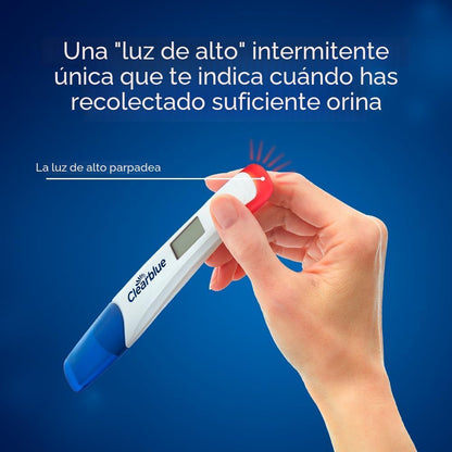 Clearblue Prueba de embarazo digital temprana, detección temprana e...