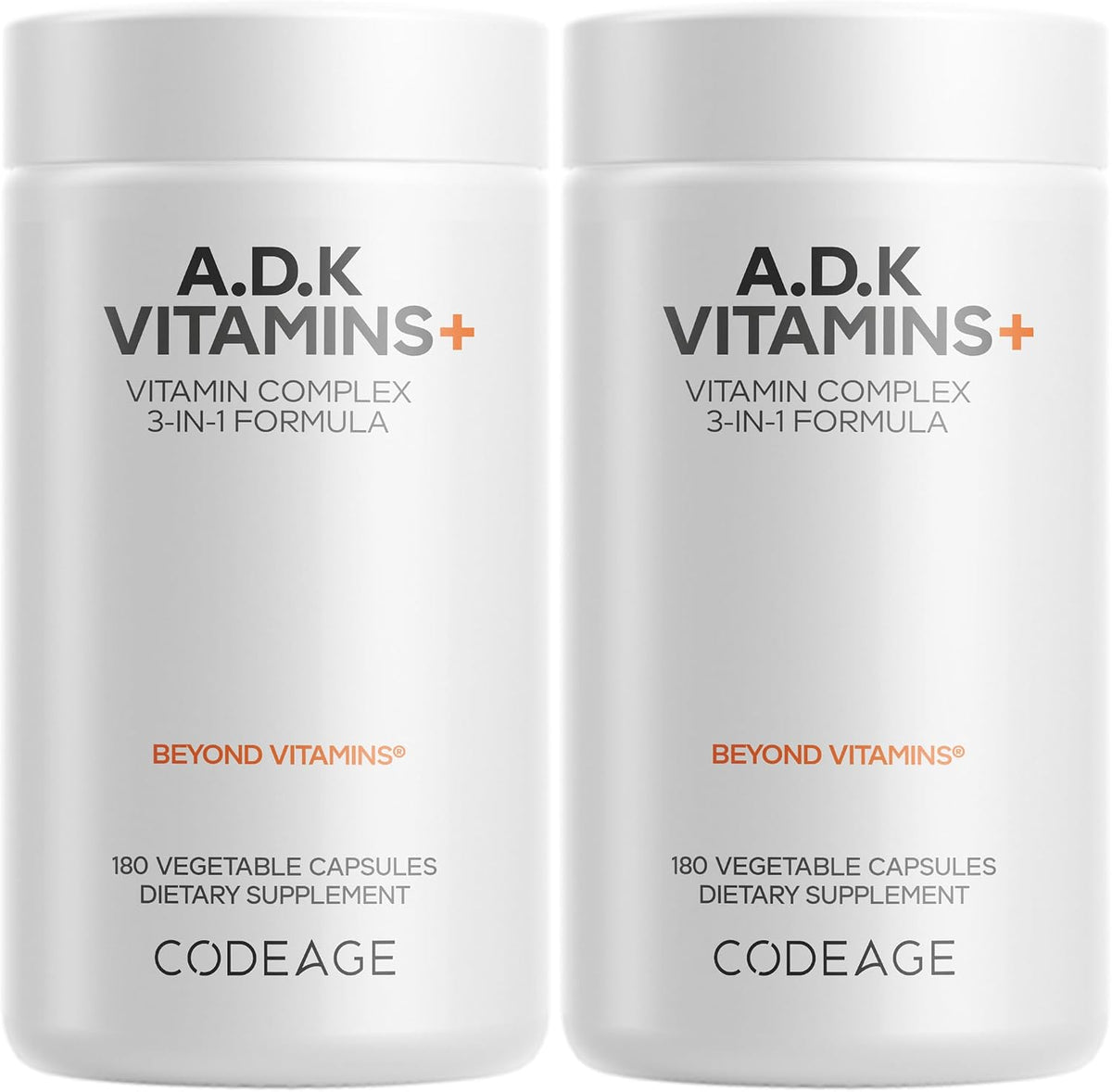 Codeage Suplemento de Vitaminas ADK - Vitamina A Esencial, D3 5000...