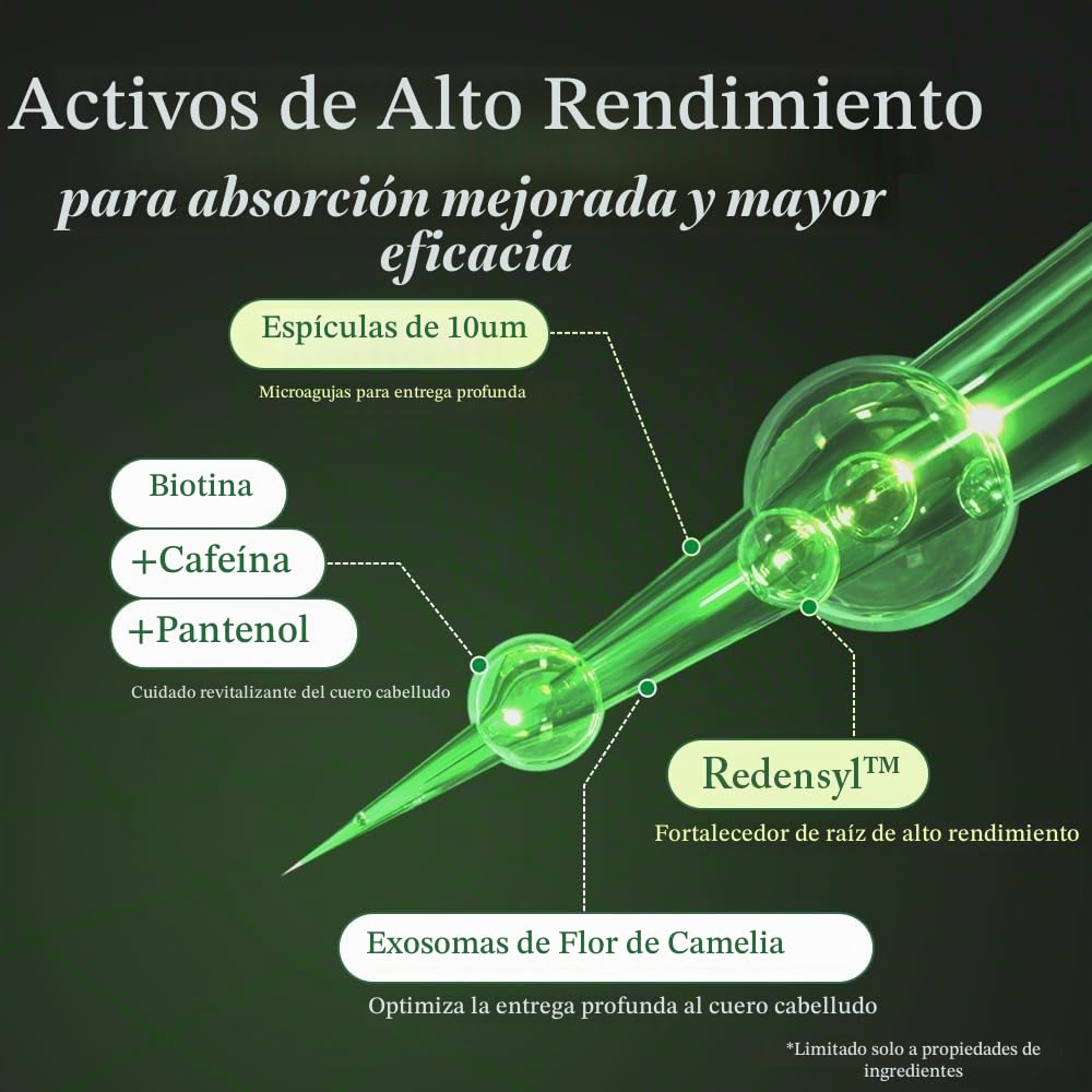 AROMATICA Suero de cuero cabelludo PDRN de romero durante la noche...