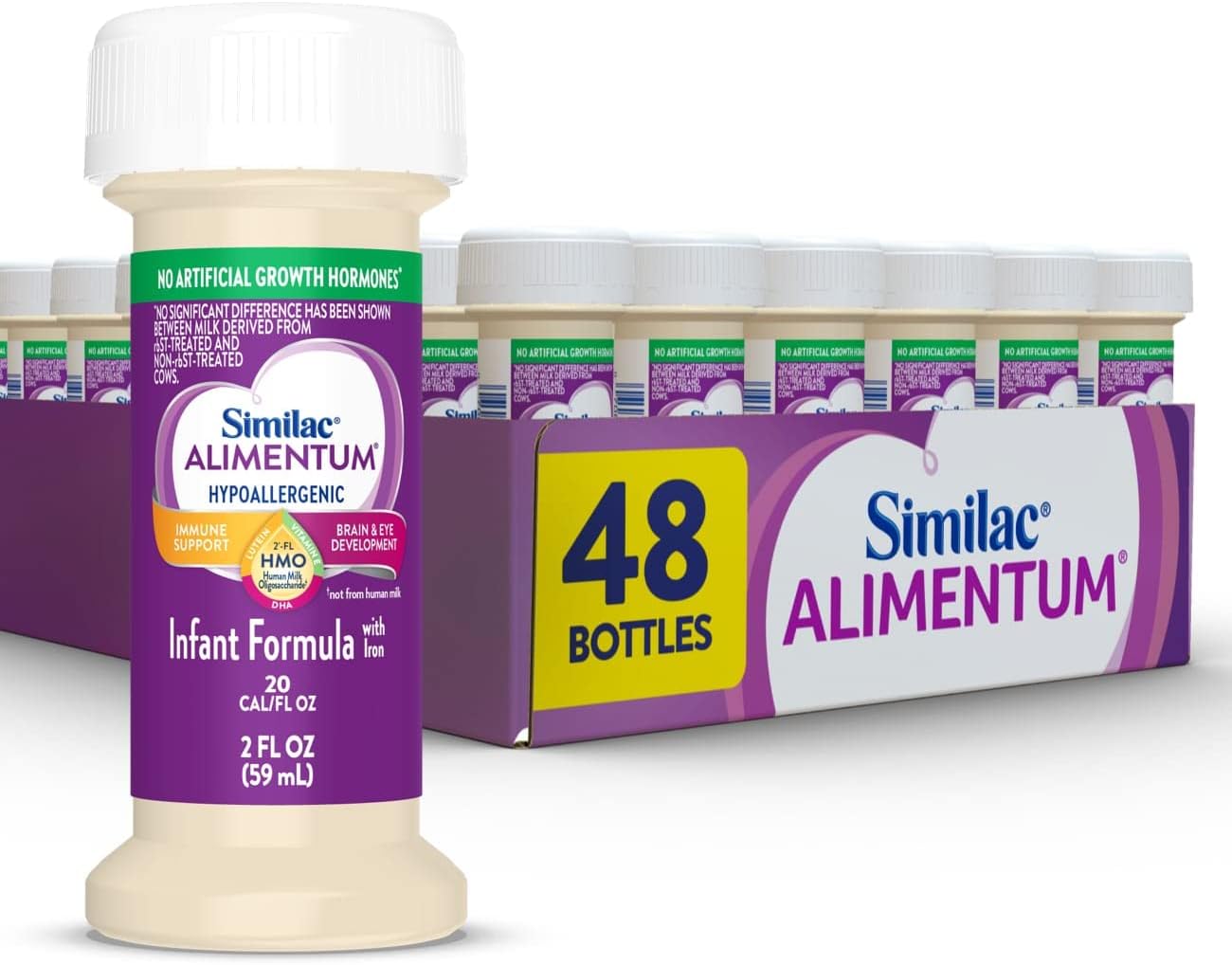 Similac Alimentum con fórmula infantil hipoalergénica 2'-FL HMO...
