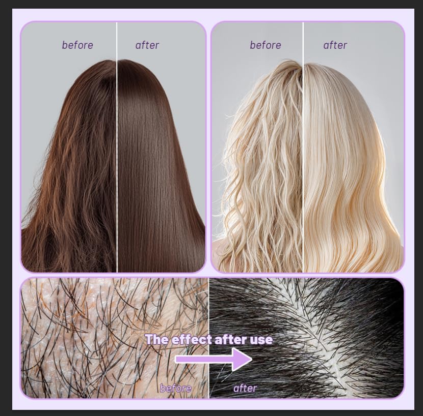 Luseta Biotin - Champú voluminizador de colágeno, cabello fino y fi...