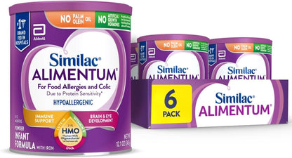Similac Alimentum con HMO 2'-FL - Fórmula hipoalergénica para b...