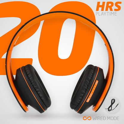 PowerLocus Auriculares Bluetooth sobre la oreja, auriculares inalám...