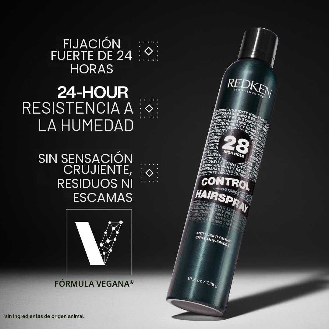 Redken Control Hair Spray 28 - Memoria de estilo de larga duración...