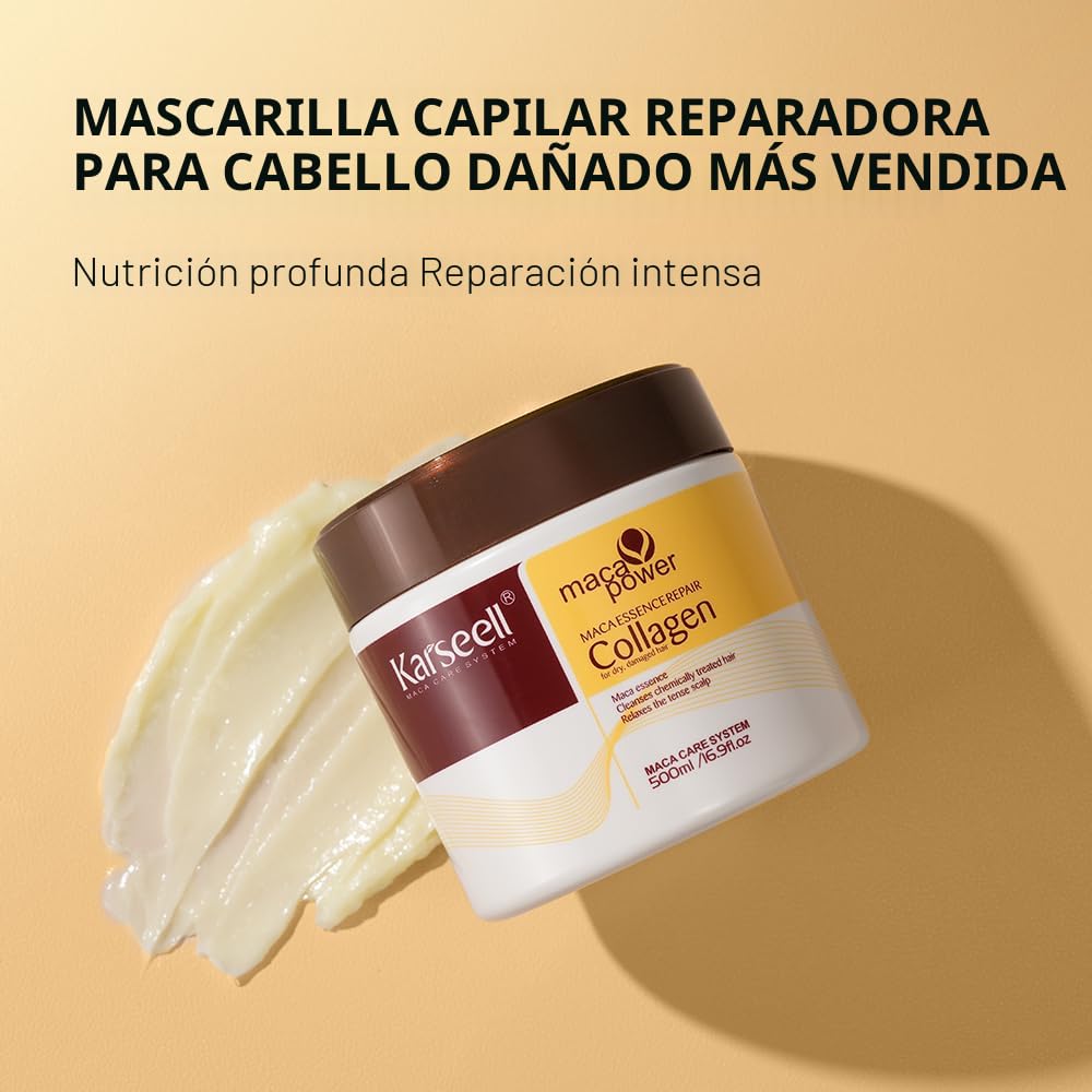 Karseell Mascarilla de depósito de color de cabello azul Tratamient...