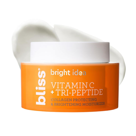 Bliss Vitamina C + crema hidratante iluminadora de tres péptidos |...