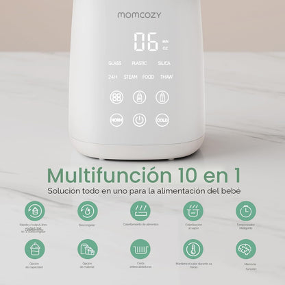 Momcozy Calentador de biberones, calentadores rápidos para todas la...
