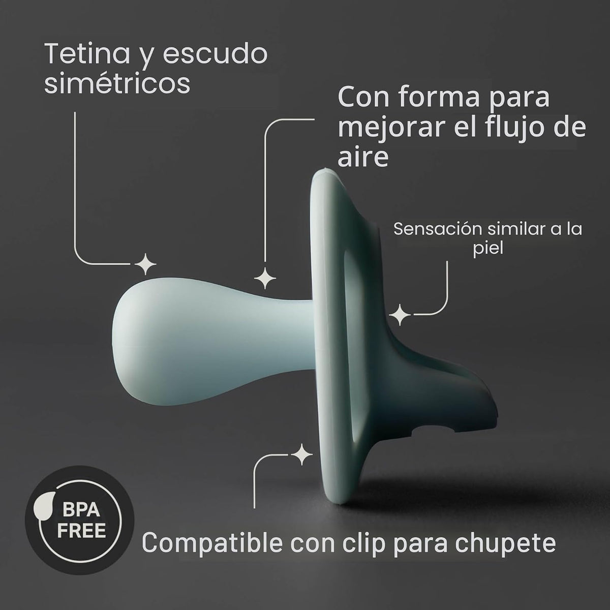 Tommee Tippee Chupete ultraligero StayPut, 0-6 meses, paquete de 4...
