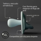 Tommee Tippee Chupete ultraligero StayPut, 0-6 meses, paquete de 4...