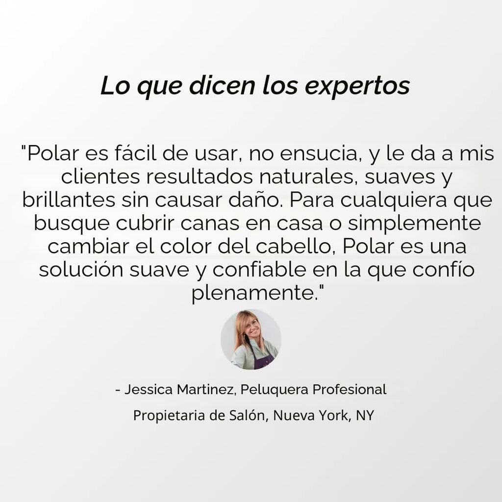 Champú de tinte polar para el cabello | Champú de color castaño med...