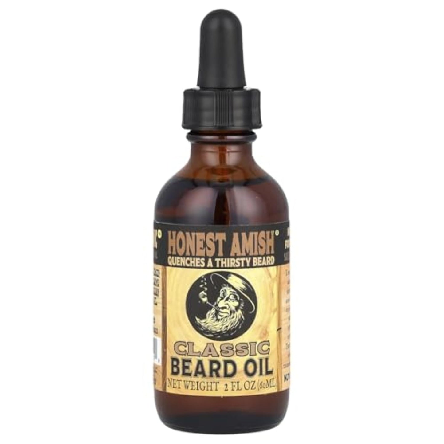 Aceite clásico para barba. de Honest Amish, 2 onzas