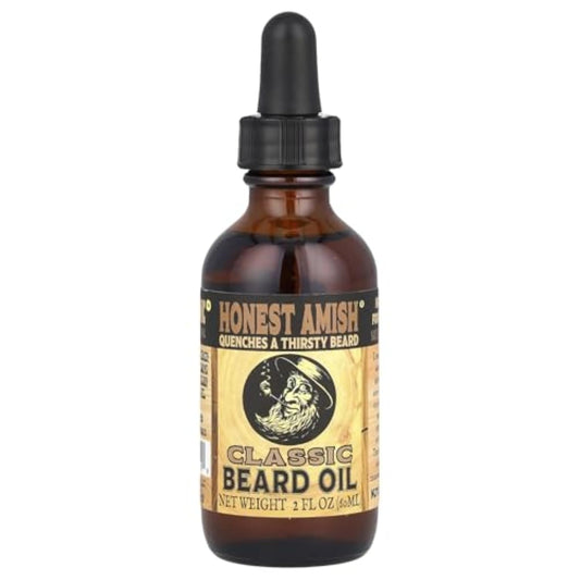 Aceite clásico para barba. de Honest Amish, 2 onzas