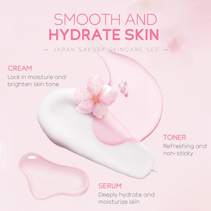LAIKOU JAPAN SAKURA - Juego de regalo de belleza para mujer, kit de...