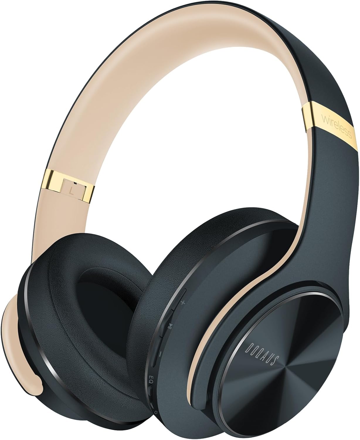DOQAUS Auriculares Bluetooth inalámbricos, 52 horas de reproducción...