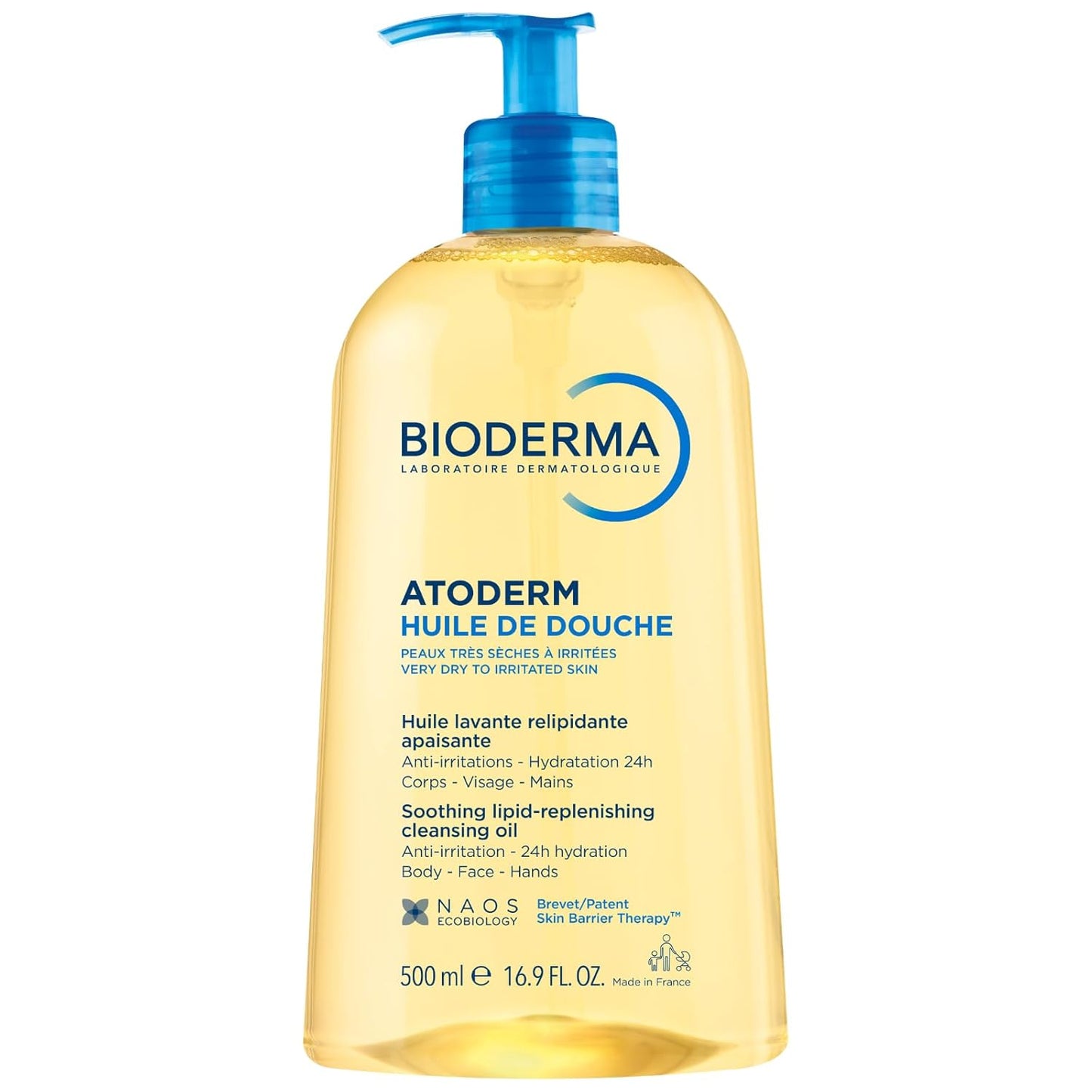 Bioderma Toderm Shower oil - Ultra-nourishing cleansing oil for dry...