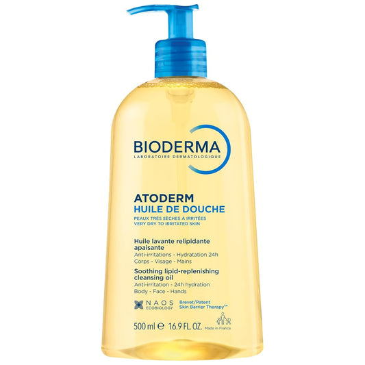 Bioderma Toderm Shower oil - Ultra-nourishing cleansing oil for dry...